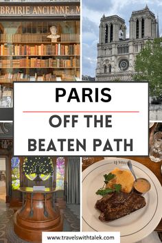 paris off the beaten path with text overlay