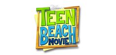 the logo for disney's teen beach movie