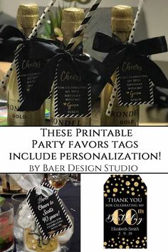 how to print party favors by baar design studio