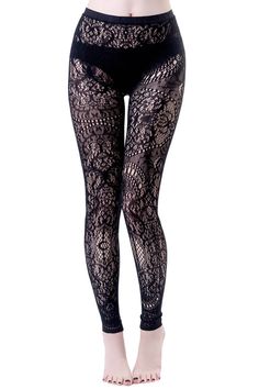 Empyrean Lace Leggings | Killstar Black Lace Stretch Tights, Stretch Nylon Thigh High Leggings, Thigh-high Stretch Nylon Leggings, Spring Stretch Nylon Legwear, Black Stretch Lace Stockings, Drusilla Blackthorn, Black Cupcake, Gothic Gloves, Cold Beauty