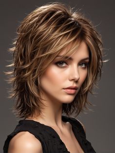 Shag Hairstyles For Fine Hair, Short Shaggy Hair, Shaggy Cut, Medium Shaggy Hairstyles, Shaggy Hairstyles, Haircuts 2024, Modern Shag Haircut, Short Shaggy Haircuts, Medium Shag Haircuts