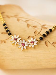 Ruby Mangalsutra, Real Diamond Mangalsutra Designs, Mangalsutra Pendant, Mangalsutra Design, New Gold Jewellery Designs