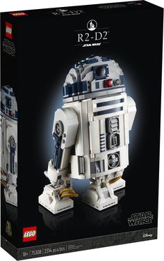 the lego star wars r2d2 set is in its box