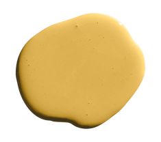 a yellow substance is shown on a white background