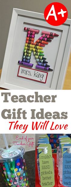 the teacher gift ideas they will love are perfect for teachers to use in their classroom