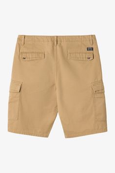 A classic and comfortable cargo walkshort that features a durable cotton design and 21" outseam that fits just below the knee. O'Neill Men's walkshorts 21" Outseam - just below the knee fit Standard fit Cargo style shorts Side billow cargo pockets with pocket flap reinforcement Welt back pockets 100% Cotton | O'Neill Men's Campbell 21" Cargo Shorts in Dark Khaki, Size 40 Cotton Cargo Shorts With Patch Pockets, Khaki Cotton Bermuda Shorts With Side Pockets, Cotton Cargo Shorts With Side Pockets, Knee-length Cargo Shorts For Outdoor, Knee-length Cargo Shorts With Multiple Pockets For Summer, Knee-length Summer Cargo Shorts With Multiple Pockets, Cotton Bermuda Shorts With Multiple Pockets, Knee-length Cotton Cargo Bottoms, Cotton Knee-length Cargo Shorts With Side Pockets