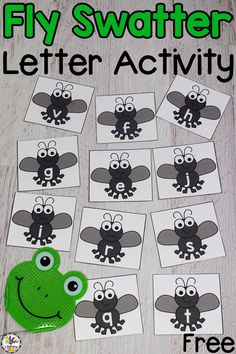 the letter f is for fly swatter activity