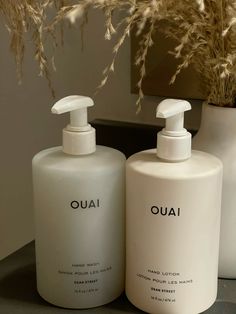 #ouai #luxuryskincare #handwash #handcream Ouai Hand Wash, Ouai Hand Soap, Luxury Manicure, Ouai Haircare, So Aesthetic, Hygiene Care, Shower Time, Clean Girl Aesthetic