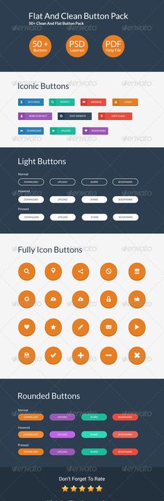 an info sheet with different types of buttons and numbers on it, including one for each button