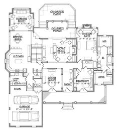 the floor plan for this house