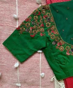 Hand embroidered ready made saree blouse / crop top/stitched saree blouse usa / saree blouse/modern blouse/zardosi blouse/green saree blouse/ pure silk blouse/ maggam work blouse        It is very true that a perfect blouse is the one which makes your saree look stand out !! If you find one of such a style that you have been wanting to have then dont let it go !! we carry such unique trending blouses that instantly add a stylish look to any saree !!     Well..!! we understand that you may not ge Shoulder Embroidery Blouse, Blouse Designs For Border Blouse, Green Anarkali Blouse In Dola Silk, Green Anarkali Dola Silk Blouse, Green Blouse With Resham Embroidery For Diwali, Green Resham Embroidered Blouse For Diwali, Diwali Green Blouse With Resham Embroidery, Green Anarkali Style Raw Silk Blouse, Green Anarkali Raw Silk Blouse