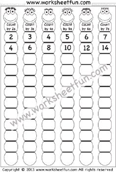 printable worksheet with numbers and faces for the number 1 to 10, which is