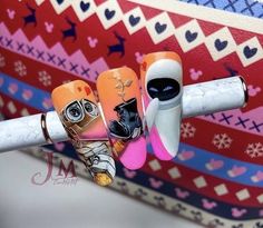 Character Nails, Classy Nail Art Ideas, Organic Nails, Nails Fun, Stiletto Nail Art, Hippie Nails, Nail Art Designs Videos, Soft Nails