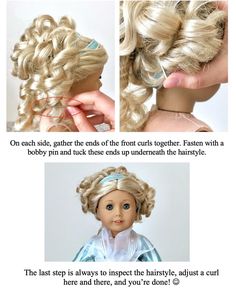 American Girl Hairstyles, Ag Hair Products, Regency Era, Doll Ideas, Doll Tutorial, Dolls Clothes, History Lessons