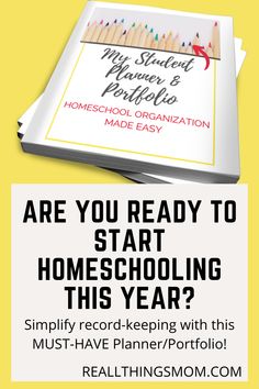 a book with the title are you ready to start homeschooling this year?