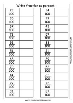 worksheet for adding fraction to the number line with two numbers and one hundredths