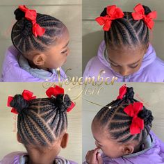 Baby Braid Styles, November Love, Braids And Beads, Toddler Braided Hairstyles, Kids Style Hair, Gorgeous Braids, Lil Girl Hairstyles, Toddler Hairstyles Girl