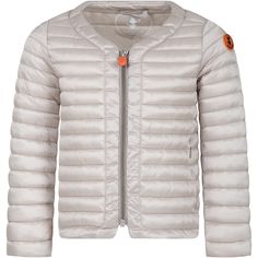 Color: Beige Beige 100 gram down jacket, padded and quilted, with long sleeves, zip closure and side pockets with zip; it is padded with Plumtech, a synthetic thermal wadding, made with respect for the environment and animals. It is embellished with iconic orange rubberized logo applied on the sleeve. 100% Nylon. Machine wash at 30°C. Save The Duck, Kenzo Kids, Prada Leather, The Duck, Stella Mccartney Kids, Girls Jacket, Card Holder Leather, Online Bags, Down Jacket