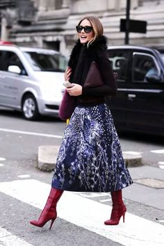 Lollapalooza Outfit, Burgundy Boots, Classy Winter Outfits, Moda Paris, Moda Chic, Fashion Articles, Winter Outfit Inspiration