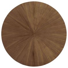 a round wooden table top with wavy lines on the surface, isolated against a white background