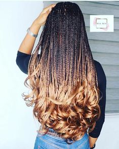 Long Box Braids Hairstyles, Small Box Braids Hairstyles, Beautiful Black Hair, Medium Curly, Long Box Braids, Curly Ponytail, Braids Hairstyles Pictures, Braided Cornrow Hairstyles, Cute Box Braids Hairstyles