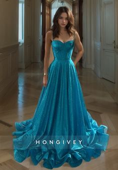 Glitter A-Line Formal Evening Dress with Train Blue Sleeveless Party Gown
$178.00
Expertly crafted with a stunning glitter fabric, this A-Line Formal Evening Dress is perfect for your next special event. The elegant train adds an extra touch of sophistication to this beautiful blue party gown. Stand out and feel confident in this ...
https://www.fashionpara.com/products/dress-091545  #fashion #apparel #Fashionista #StyleInspiration #OOTD #FashionLovers #TrendyClothes #FashionSale #style Train Night, Pool Dress, Prom Dress With Train, Homecoming Formal Dresses, A Line Prom Dress, Sparkly Prom Dresses, Dress With Train, Floor Length Prom Dresses, Mother Wedding Dress