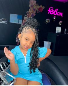 Back To School Hairstyles Black Kids Natural Hair No Braids, Braid Hairstyles For Black Kids, Back To School Hairstyles For Kids, Braided Hairstyles Kids, Kids Braids With Beads, Island Twist, Toddler Braided Hairstyles, Toddler Braids, Kid Hairstyles