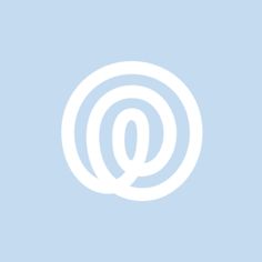 an image of the letter q on a light blue background