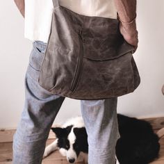 This Vegan Sling Bag cool outfit is the ideal bag if you like carrying all your necessities and look effortlessly fashionable at the same time. Simple and beautiful bag made of Waxed canvas is comfortable to touch, strong, durable and very fine material.Top grade wax canvas is used for the adjustable shoulder strap . It is fully lining with 100% cotton . Sophisticated work bag, zipper pocket on the back of the bag metal zipper and a big zipped pocket on the front You can use this bag as Everyday Rectangular Laptop Bag In Waxed Canvas, Eco-friendly Waxed Canvas Tote Bag, Rectangular Waxed Canvas Bag With Zipper, On-the-go Waxed Canvas Bag With Leather Handles, On-the-go Waxed Canvas Bag With Adjustable Strap, Canvas Sling Bag, Overnight Travel Bag, Everyday Purse, Leather Sling Bag