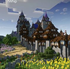 Minecraft Kingdom Ideas, Minecraft Farmland, Minecraft Camp, Villa Minecraft, Minecraft Ps4, Minecraft Kingdom, All Minecraft, Minecraft Medieval, Minecraft Castle