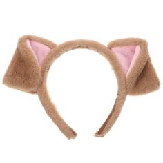 a cat ears headband is shown on a white background