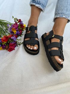 My new Leather Sandals for Women is made in a unique gladiator design in black color. I used full grain leather and the sole is made from Compressed Corc and Rubber. They are easy to wear, comfortable while walking and I am sure this will be your favorite pair. Find them only at Christina Christi Store. 👉 My Sandals Collection: https://etsy.me/2FQQkCP 👉 Express Shipping: https://etsy.me/3ikUnOM MATERIALS - 100% Greek Leather in Black color - 100% Handmade Sandals. - The sole is lightweight and Fat Calves, Gladiator Design, Gladiator Sandals Women, Sandals Collection, Womens Gladiator Sandals, Handmade Sandals, Leather Sandals Women, Black Leather Sandals, Greek Sandals