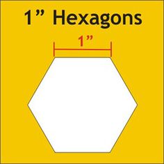 the hexagons are 1'x1 '