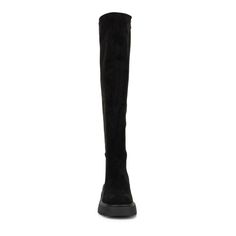 Add a chic touch to any look with these Torgeis Alfie women's knee-high boots.Click this FOOTWEAR GUIDE to find the perfect fit and more! Add a chic touch to any look with these Torgeis Alfie women's knee-high boots. Click this FOOTWEAR GUIDE to find the perfect fit and more! BOOT FEATURES Side zipper for easy on and off Sawtooth design outsoleBOOT CONSTRUCTION Faux patent leather, suede upper Textile lining Rubber outsoleBOOT DETAILS Round toe Slip-on Padded footbed 2-in. heel 17.5-in. shaft 14-in. circumference Size: 10. Color: Black. Gender: female. Age Group: adult. Wide Calf Knee-high Winter Wedge Boots, Wide Calf Knee-high Wedge Boots For Winter, Winter Knee-high Platform Boots, Chic Knee-high Platform Boots, Trendy Tall Suede Boots, Trendy Knee-high Suede Boots, Chic High Ankle Knee-high Boots For Winter, Trendy Suede Knee-high Boots, Chic Thigh-high Platform Boots For Wide Calf