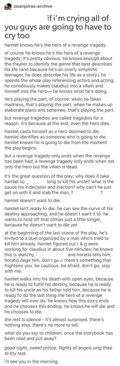 William Shakespeare Quotes Hamlet, Teaching Hamlet, Shakespeare Tragedies, Tumblr Stories, Shakespeare Meme, English Short Stories, Hamlet Memes Tumblr