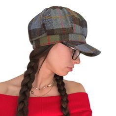 Our CRAGGI Tweed Baker Boy cap is made from a Machair Olive Tweed and features an extra layer of matching lining inside. Featuring a mixture of soft colours, inspired by the Highland landscape, this is a perfect Hat for a day around town, night out,or an afternoon with friends.  One Size 55cm-59cm won't be swept away on windy days with an elasticated back for a perfect fit. The Peak protects the eyes and face from the sun and rain.  Exclusive Machair Olive Tweed designed by CRAGGI, handwash only Fall Outdoor Beret Cap, Plaid Cap For Fall, Tweed Winter Cap, Plaid Wool Hats For Fall, Plaid Short Brim Hat For Fall, Plaid Short Brim Fall Hats, Fall Plaid Wool Hats, Casual Tweed Hats For Fall, Highland Landscape