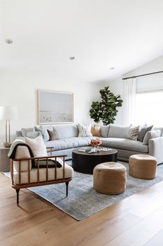 the living room is clean and ready for us to use in its new owner's home