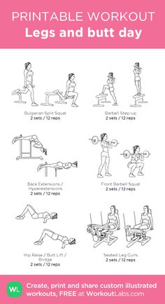 the printable workout guide for women