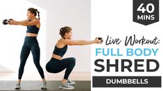 the full body shred dumbbell workout for women