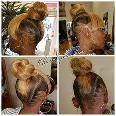 Cut off my hair but missed my ponytail Ponytail With Shaved Sides And Back, Ponytail Hairstyles Black Women, Tapered Haircut Natural Hair, Top Ponytail, Tapered Natural Hair Cut, Finger Waves Short Hair, Quick Weaves, Cornrow Ponytail