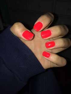 Opi I eat mainly lobster Video Makeup, Smink Inspiration, Cute Summer Nails, Colorful Nail Designs, Summer Nails Colors, Manicure Y Pedicure, Manicure E Pedicure, Nail Polish Colors