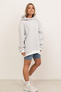 Melange Plain Oversized Fleece Hoodie With Pockets Trendy | Etsy Oversized Fleece Hoodie With Ribbed Cuffs, Drop Shoulder Fleece Hoodie With Ribbed Cuffs, Fleece Hoodie With Ribbed Cuffs And Drop Shoulder, Cozy Hoodie With Drop Shoulders And Ribbed Cuffs, Oversized Comfy Sweatshirt With Drawstring Hood, Cozy Oversized Hoodie With Ribbed Cuffs, Oversized Fleece Hoodie For Athleisure, Comfy Oversized Sweatshirt With Drawstring Hood, Comfy Oversized Hoodie With Double-lined Hood