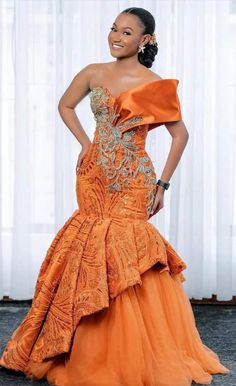 South African Traditional Dresses, African Bridal Dress, Dinner Gown, African Traditional Wedding Dress, African Wedding Attire, Shweshwe Dresses, Afrikaanse Mode, African Wear Dresses