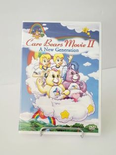 care bears movie ii a new generation dvd on a white background with clippings