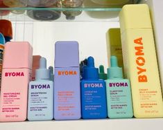 Preppy Byoma Skincare, Cool Skin Care Products, Byoma Skincare Preppy, Skin Care Products Byoma, Byoma Hydrating Serum, Cute Skin Care Products, Byoma Skincare Routine, Byoma Skincare Review, Skin Care Needs