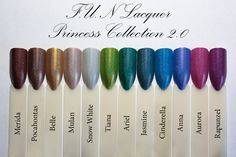 FUN Lacquer Princess 2.0 Collection ~ TorrieNails Rapunzel, Beauty Blog, Nail Care