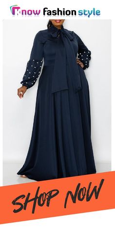 Tibetan Blue Casual Elegant Solid Patchwork Beading Ribbon Collar Evening Dress Plus Size Dresses Evening Dress Plus Size, Ribbon Collar, Evening Dresses Plus Size, Dress Plus Size, Wholesale Fashion, Evening Dress, Plus Size Dresses, Dresses Online, Beading