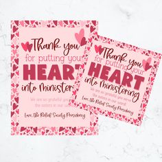 These Ministering Printables are designed for Relief Society Presidencies to say THANK YOU to all the sisters in their wards who are ministers! Attach with their ministering assignments, some candy hearts, or simply tape to their door! With a variety of sizes, you'll be able to print in a size that will work for whatever you dream up!  Your purchase includes 5 PDFs sized 8.5 inches x 11 inches. Rectangle- 4, 8, 15 per page Square- 6, 12 per page This is a digital item, no physical item will be sent to you! Enjoy! Ministering Assignments, Relief Society Ministering, Relief Society Presidency, Ministering Printables, Relief Society, Branding Photoshoot, Heart Candy, Dreaming Of You, Digital Prints