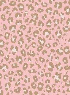 a pink and brown leopard print background