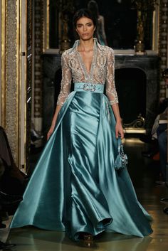 Zuhair Murad Haute Couture, Forever Green, Haute Couture Dresses, Couture Gowns, Spring Summer Dress, Gorgeous Gowns